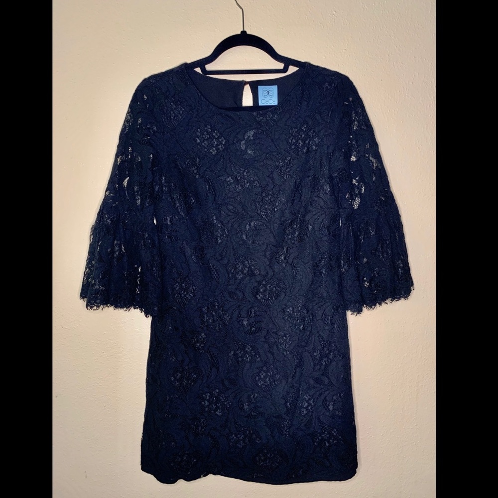 CeCe Little Black Lace Dress